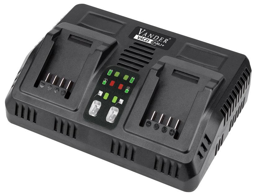 Dual Battery Charger Aku+ System VAC21 VANDER