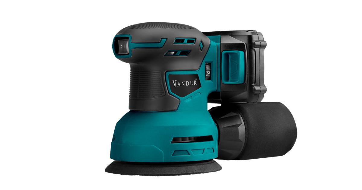 18V VSO846 VANDER Oscillating Round Sander
