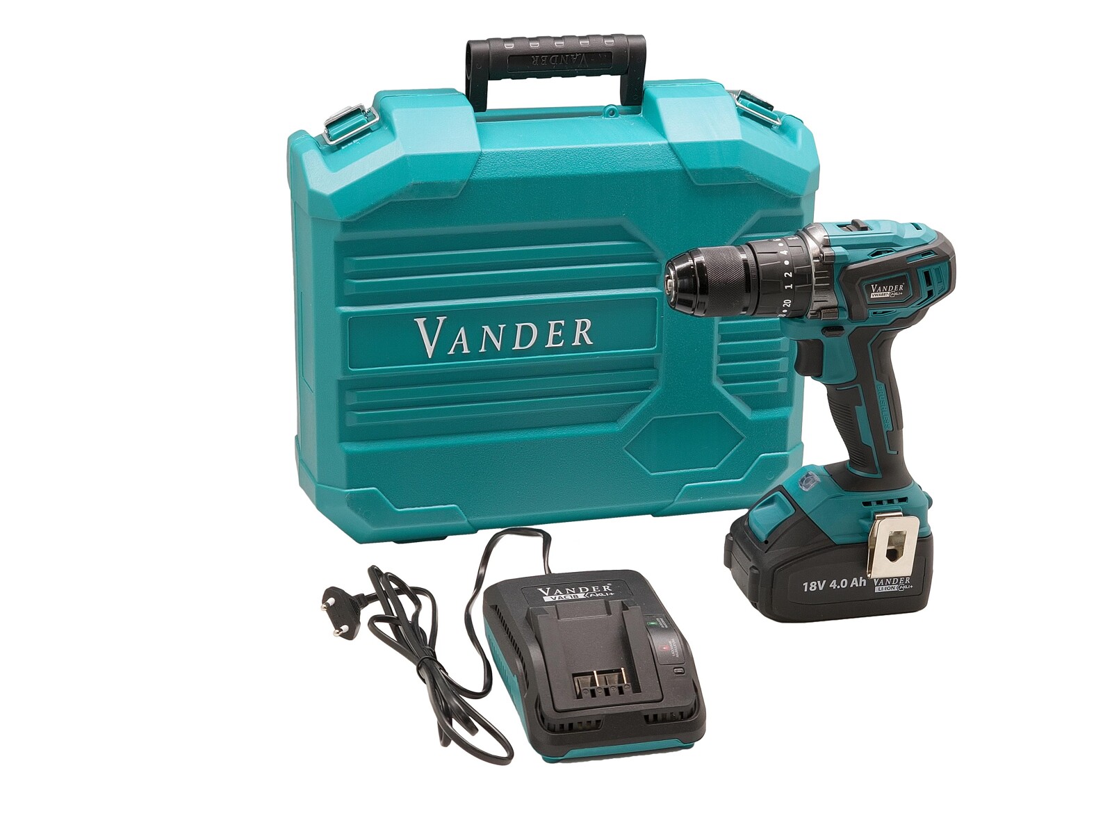 Cordless drill/driver in case VWA887 VANDER
