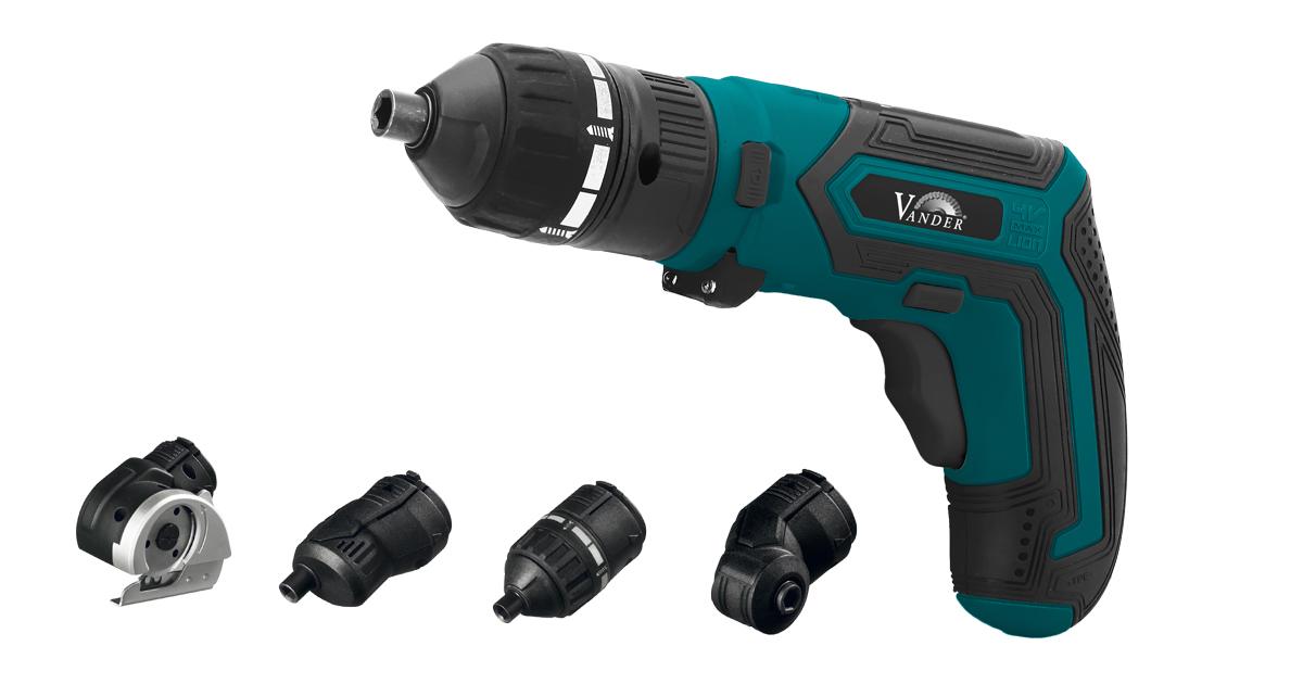 Cordless Screwdriver with Accessories VWA701 VANDER